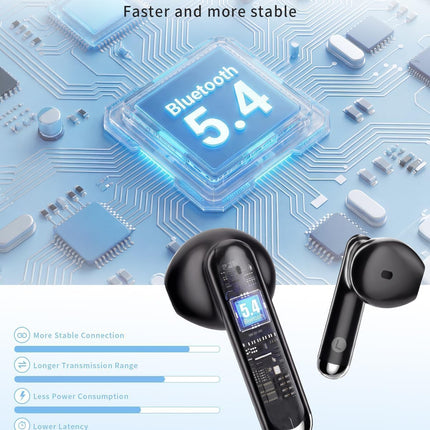 NexWave OndaNex XIAOWTEK Wireless Earbuds, 2026 Bluetooth 5.4 Headphones Bass Stereo Ear — Smart Tech