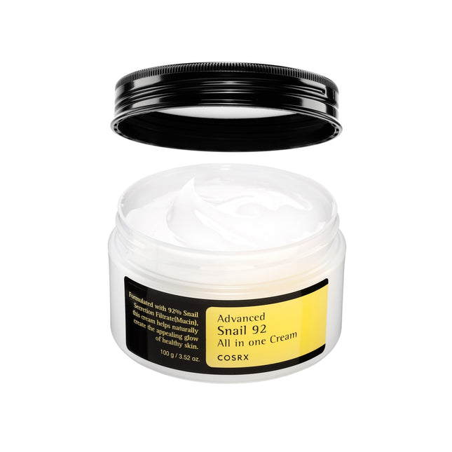 COSRX Snail 92 All-In-One Repair Cream 3.52oz jar front