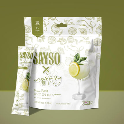 HomeChef ChefDelHogar SAYSO x Maggie Awbrey Yuzu Basil Cocktail Sticks — Kitchen & Home