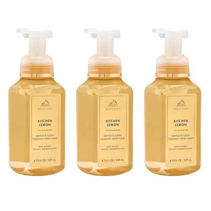 Kitchen Lemon Gentle & Clean Foaming Hand Soap, 3-Pack