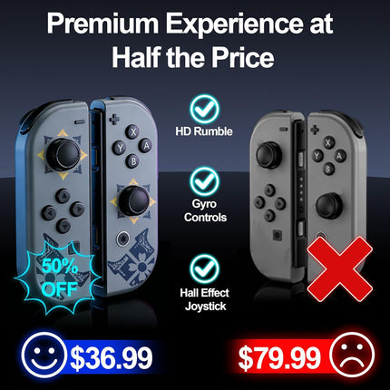 PawHaven RefugioPata MunyLazy Switch Controllers,Wireless Joy Remote Con Replacement — Pet Supplies