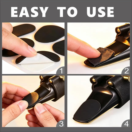 80-Piece 0.8 mm Saxophone & Clarinet Mouthpiece Pads