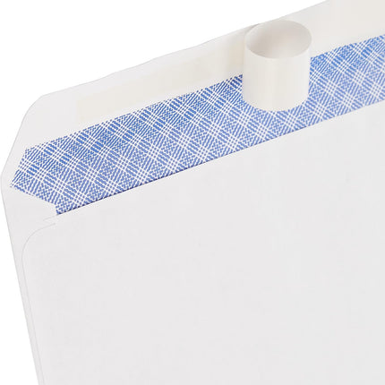 #10 Security-Tinted Self-Seal Business Envelopes, White, 500-Pack