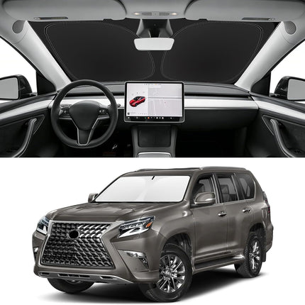 Custom Fit Windshield Sun Shade for 2010-2023 GX Vehicles