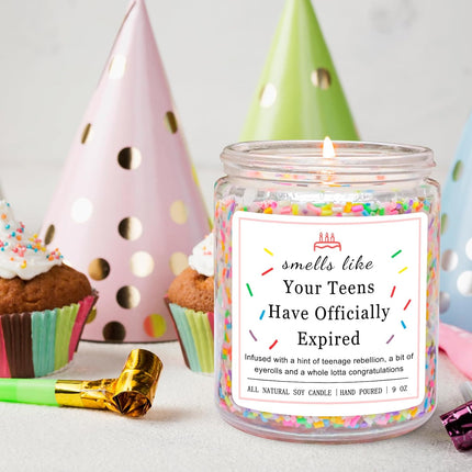 AuraHaus CasaAura Homsolver Birthday Candles Gifts for 20 Year Old Female — Home Decor & Ambiance