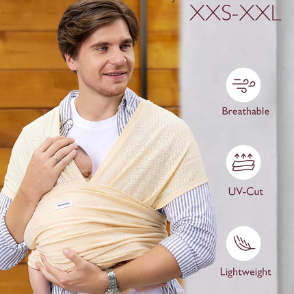 LittleNest NidoPequeño Momcozy Baby Carrier AirMesh - The Perfect Summer Sling — Baby & Toddler