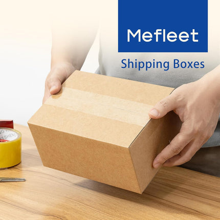 8 x 6 x 4 in Small Brown Corrugated Shipping Boxes, 50 Pack