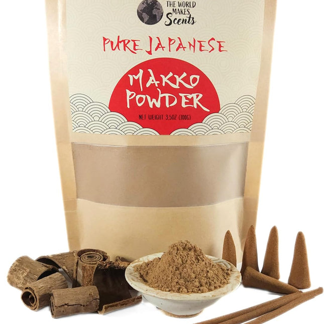 Makko Powder for Incense Making | Japanese Tabunoki | 3.5 oz