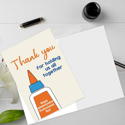Administrative Professionals Day Thank You Card with Envelope