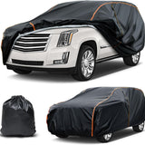 Waterproof All-Weather Truck Cover with Zipper Door