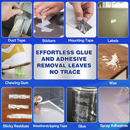 HomeChef ChefDelHogar Adhesive Remover, Powerful Sticker Remover Spray with Scraper — Kitchen & Home