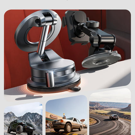 Magnetic Suction Car Phone Mount Kit