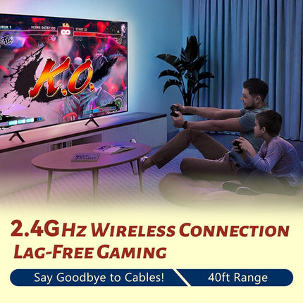 NexWave OndaNex HRYYDS 2026 Retro Gaming Console Pro 4K HDMI with 40,000+ Built-in Classic — Smart Tech