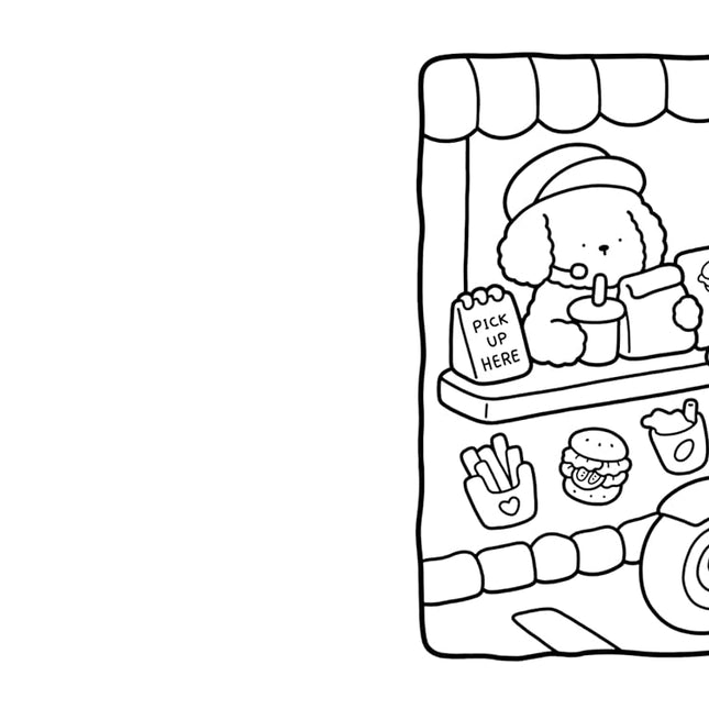 Cozy Days: Coloring Book for Adults and Kids