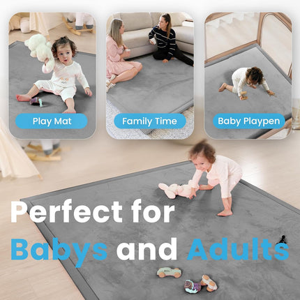 1.3" Thick Baby Play Mat for Floor Playpen, 50 - view 3
