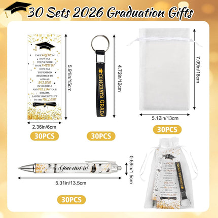 SourceToHome FuenteACasa 120 Pcs Graduation Gifts Bulk Class of 2026 Graduation Party Favors — Home & Lifestyle