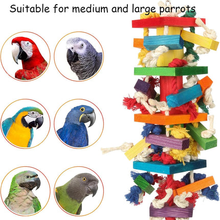 Extra Large Parrot Toys for Large Birds