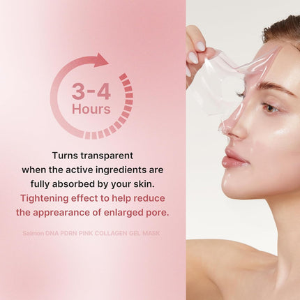 Jelly Gel Mask with Salmon DNA PDRN Pink Collagen, 28g x 4