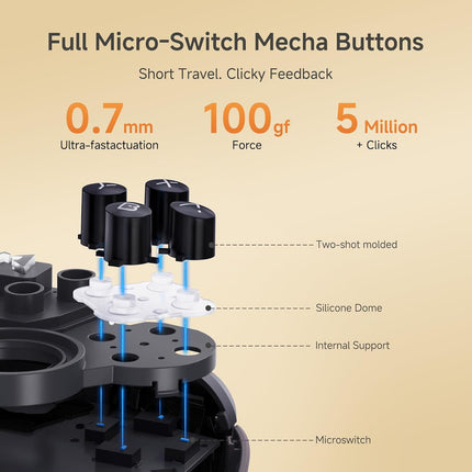 Chitu2 HD Wireless Game Controller with Charging Dock