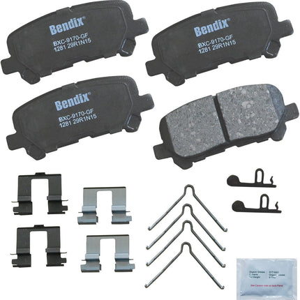 Ceramic Rear Brake Pads for 2007-2013 Application