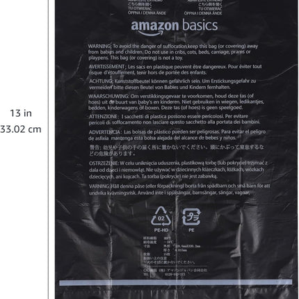 Unscented Leak Proof Dog Poop Bags with Dispenser and Leash Clip, 13 x 9 in, 900 Count