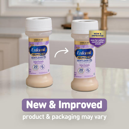 Gentle Ready-to-Feed Infant Formula, 2 fl oz Bottles, 6 ct, 4 Pack