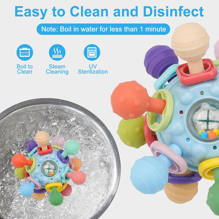 Baby Montessori Sensory Teether Toy