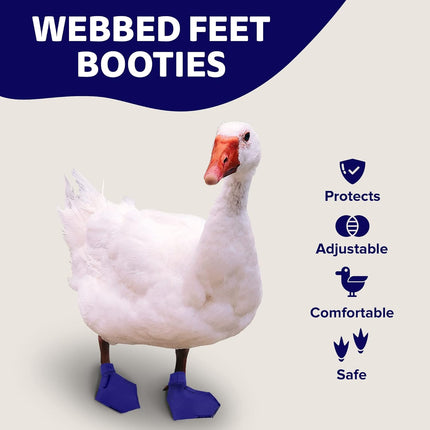 Protective Duck Shoes for Injured Feet - Large Royal Blue