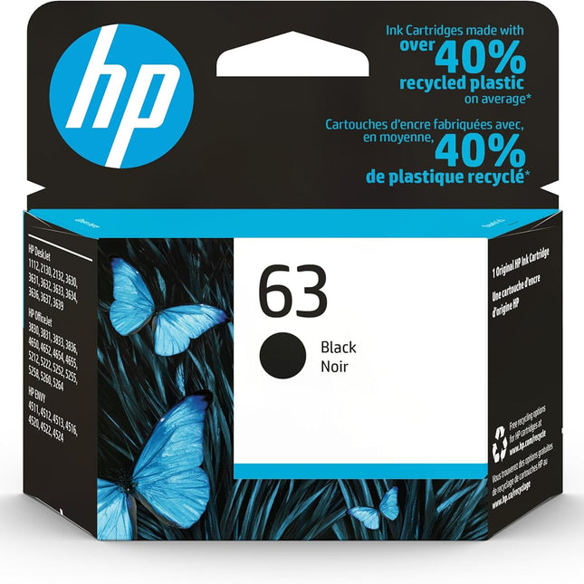 63 Black Ink Cartridge | F6U62AN