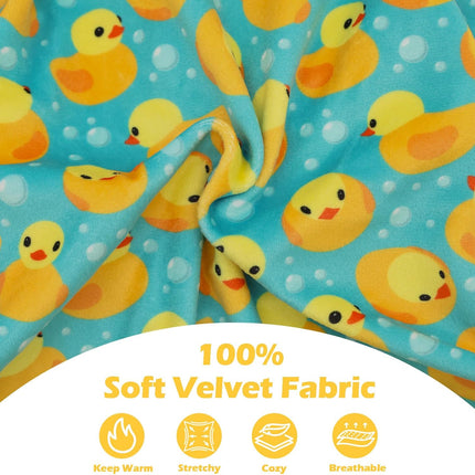 Two-Leg Velvet Pet Pajamas for Small and Medium Dogs and Cats