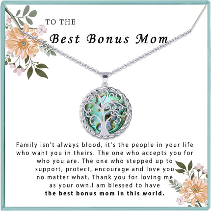 Tree of Life Necklace Gift for Mom