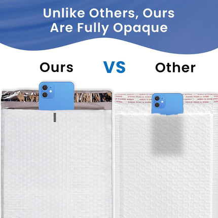 SourceToHome FuenteACasa SMART MATTER Poly Bubble Mailer 9.5x14" (Usable Size) — Home & Lifestyle