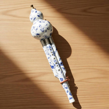 SourceToHome FuenteACasa Gourd Flute Chinese Easy - Cucurbit Flute Detachable Design Wind — Home & Lifestyle