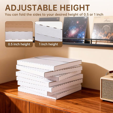 22-Pack Vinyl Record Mailers - 12.6 x 12.6 x 1 Inch