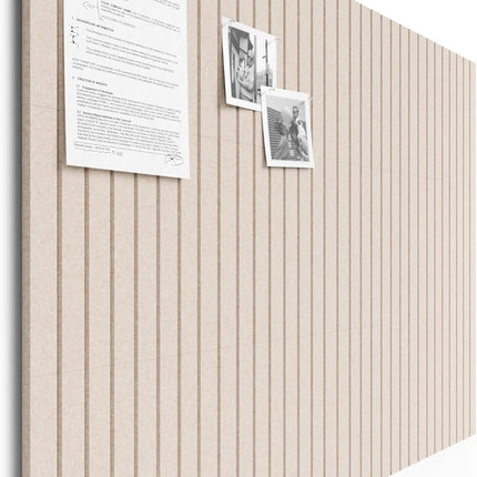 Large Oatmeal Felt Bulletin Board Tiles - 48 x 36 Inch Cork Board Alternative, 12-Pack