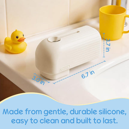LittleNest NidoPequeño Roslim Faucet Cover Bathtub for Baby, Silicone Tub Spout Cover — Baby & Toddler