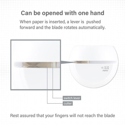 Electric Letter Opener, White Envelope Opener