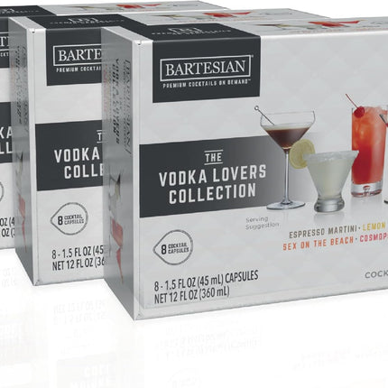 24-Pack Vodka Lovers Mixer Capsules for Cocktail Drink Maker Machines