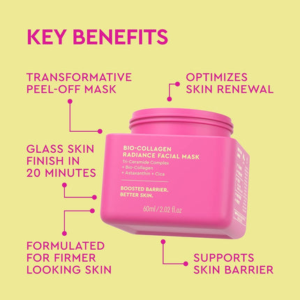 Bio-Collagen Radiance Facial Mask, 60mL
