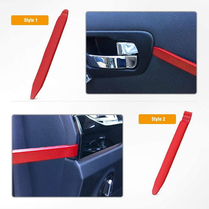 5-Piece Nylon Auto Trim Removal Tool Kit, Red