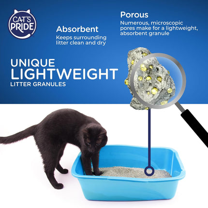 PawHaven RefugioPata Cat's Pride NEW Antibacterial Cat Litter: Destroys 99.9% of Odor-Causing — Pet Supplies