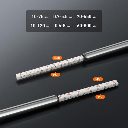 DriveForge ForjaRuta AstroAI Pencil Tire Pressure Gauge 2 Pack (10-75PSI — Auto & Moto