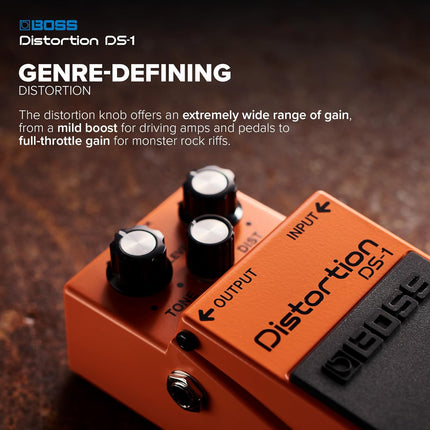 DS-1 Style Compact Distortion Pedal