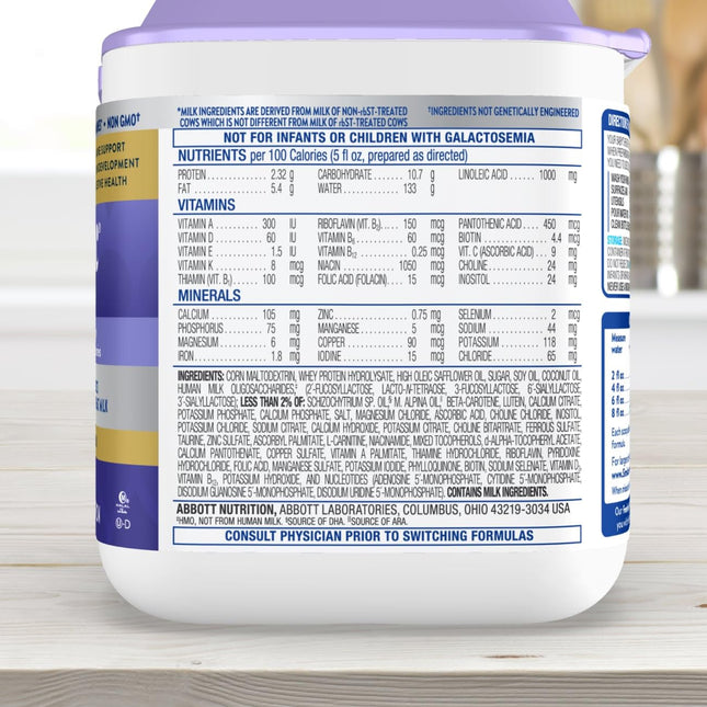 360 Total Care Gentle Comfort Powder Baby Formula, 20.1 oz Tub