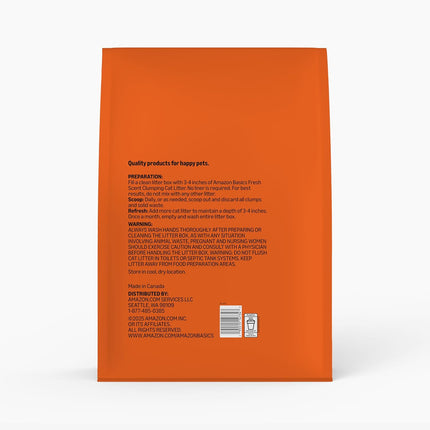 Fresh Scent Hard Clumping Cat Litter, 14 lb Bag