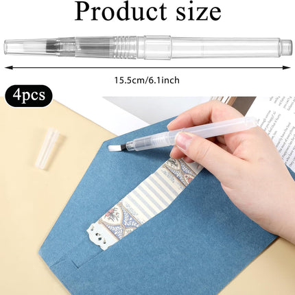 4-Piece Pencil Style Envelope Moistener Set, Off-White