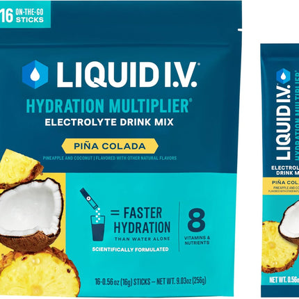 Liquid IV - electrolyte formula details