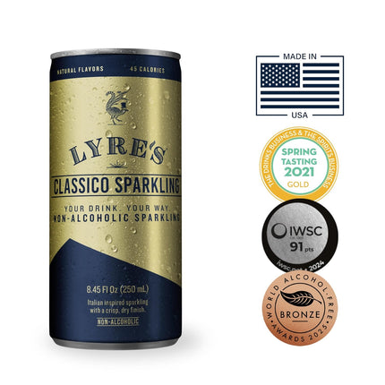 Classico 4-Pack Non-Alcoholic Sparkling Wine Cans