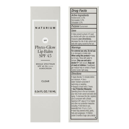 Phyto-Glow Lip Balm SPF 45 Clear Hydrating Gloss, 0.34 fl oz