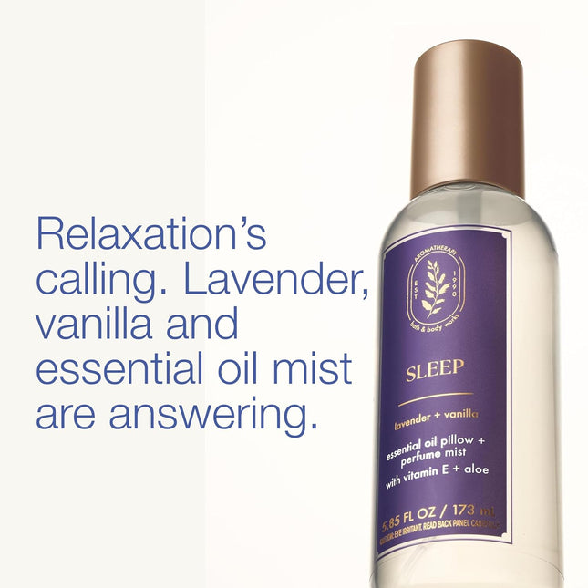 Lavender Vanilla Aromatherapy Essential Oil Mist, 5.3 fl oz